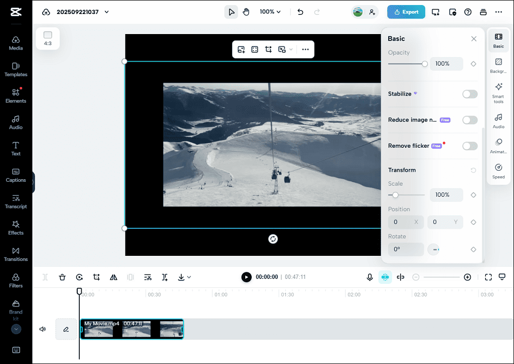 Edit GoPro videos online with CapCut