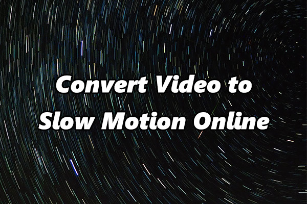 How to Convert Video to Slow Motion Online Easily [3 Methods]