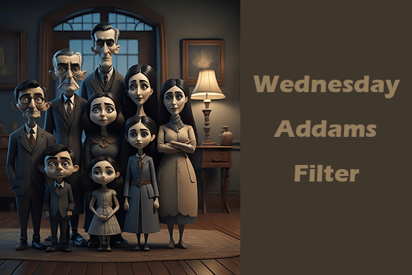 Wednesday Addams Filter: Turn Your Photos into Wednesday Style