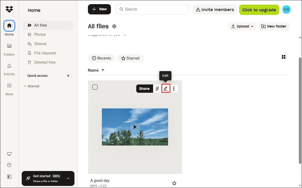 MiniTool MovieMaker interface showing how to add a video from the media library to the timeline.