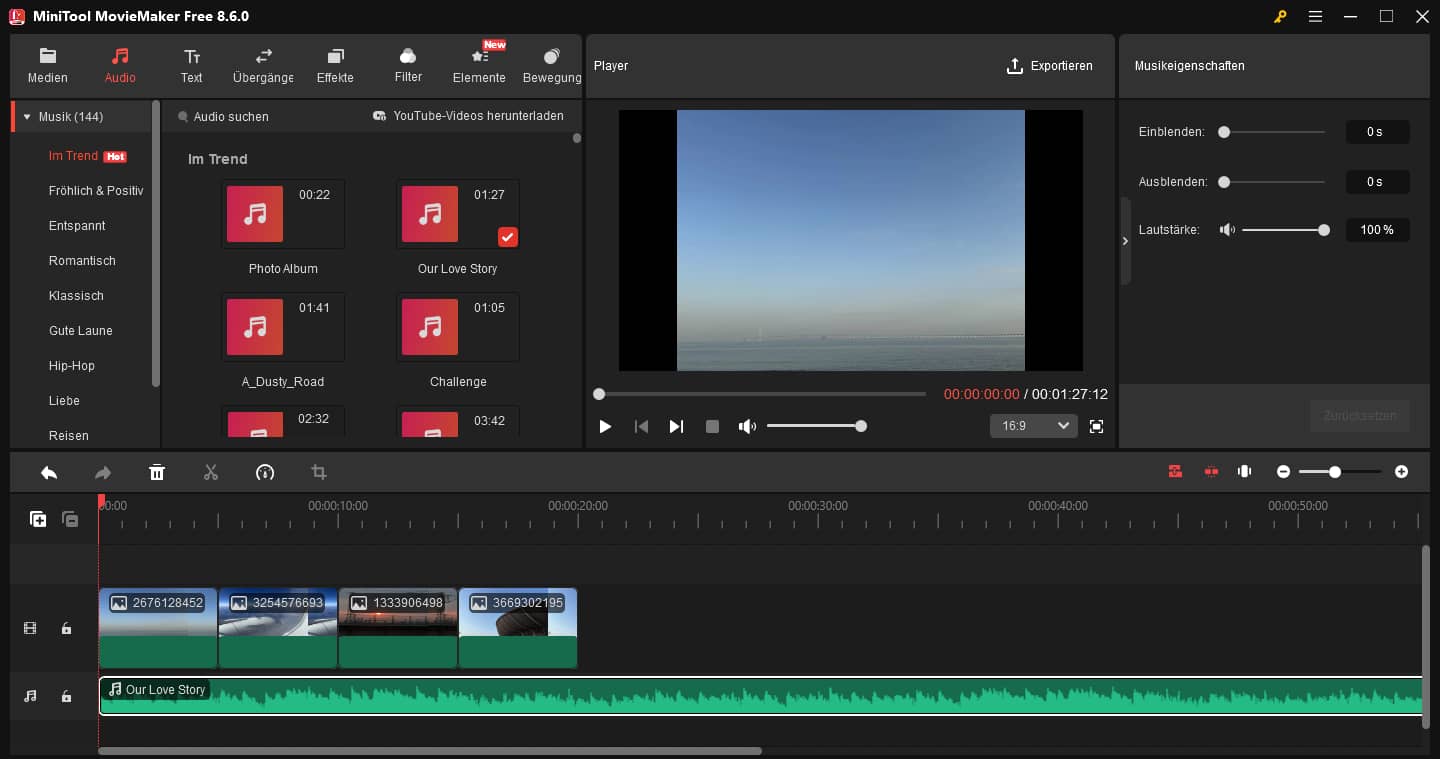 Gestalten Sie Ihr Video, um es besser zu machen