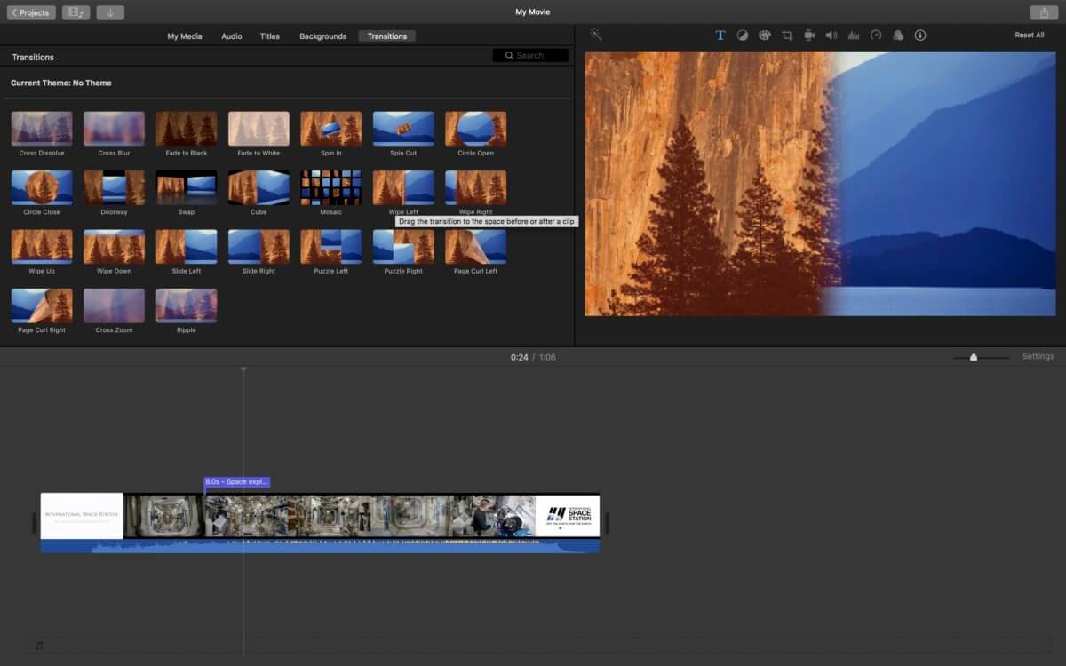 Die Hauptoberfläche des MP4 Video Editor Mac