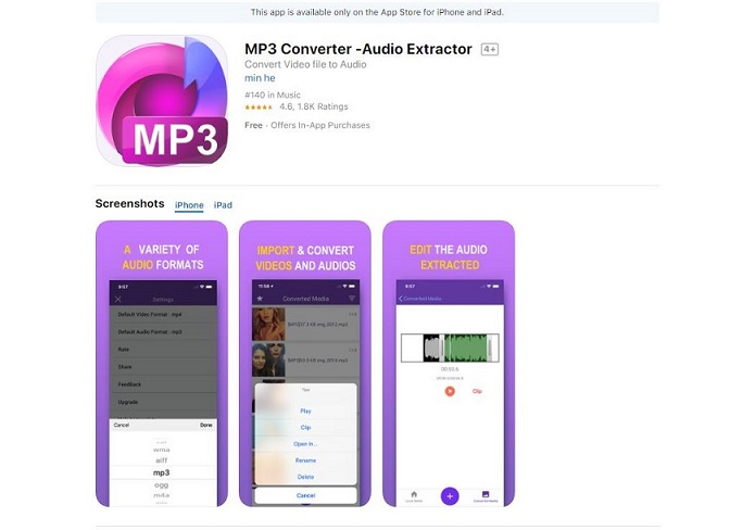 MP3 Converter - Audio Extractor