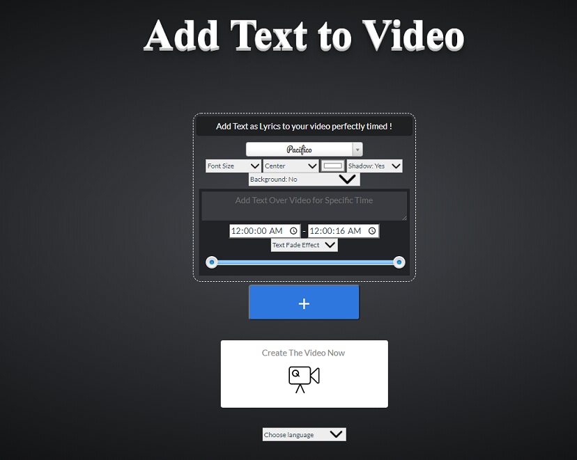 add text to video online free no watermark