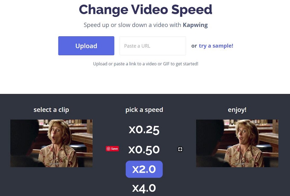 Kapwing Video Speed Changer