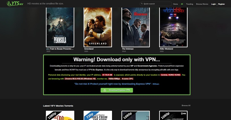 Site that can best sale download movies for free