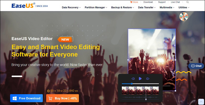 EaseUS Video Editor