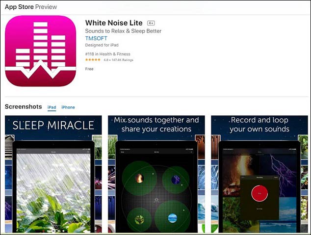 White Noise Player - Free White Noise Generator by TMSOFT