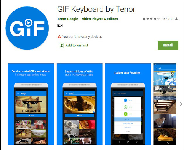 GIF Keyboard by Tenor