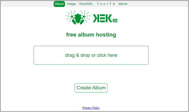 KeK image website