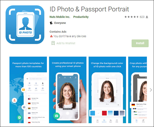 ID Photo and Passport Portrait