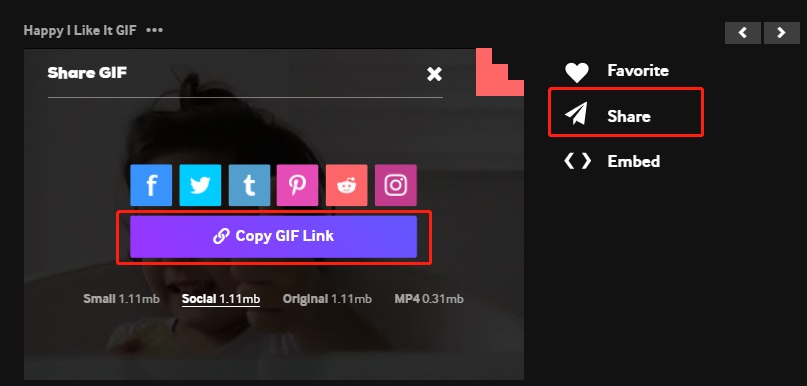 find a GIF in Giphy