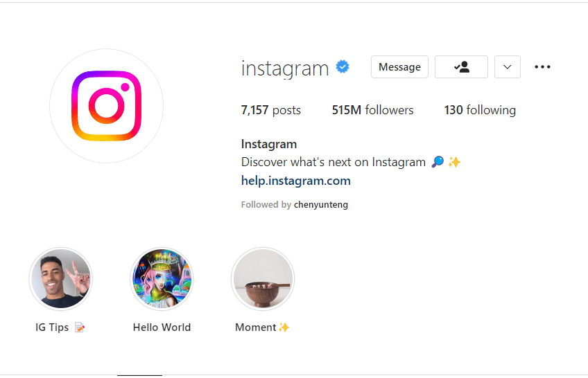 @instagram most-followed Instagram account