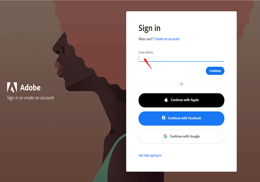 Sign in or create an account