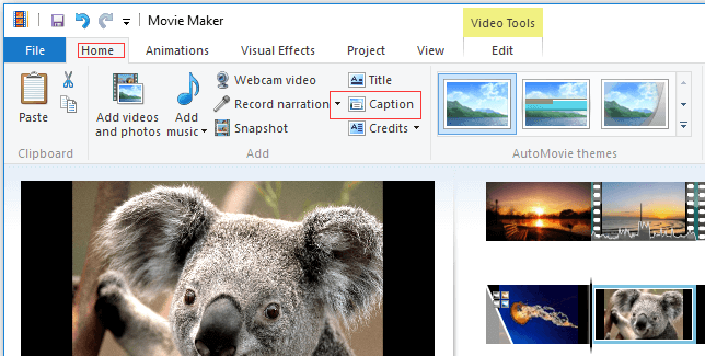 Comment ajouter un texte à une vidéo dans Windows Movie Maker