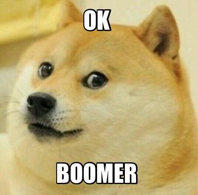 ok meme boomer