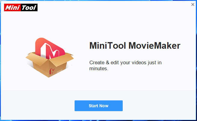 start MiniTool MovieMaker