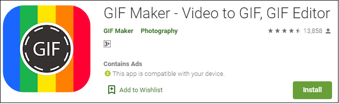 GIF Maker – Video to GIF, GIF Editor