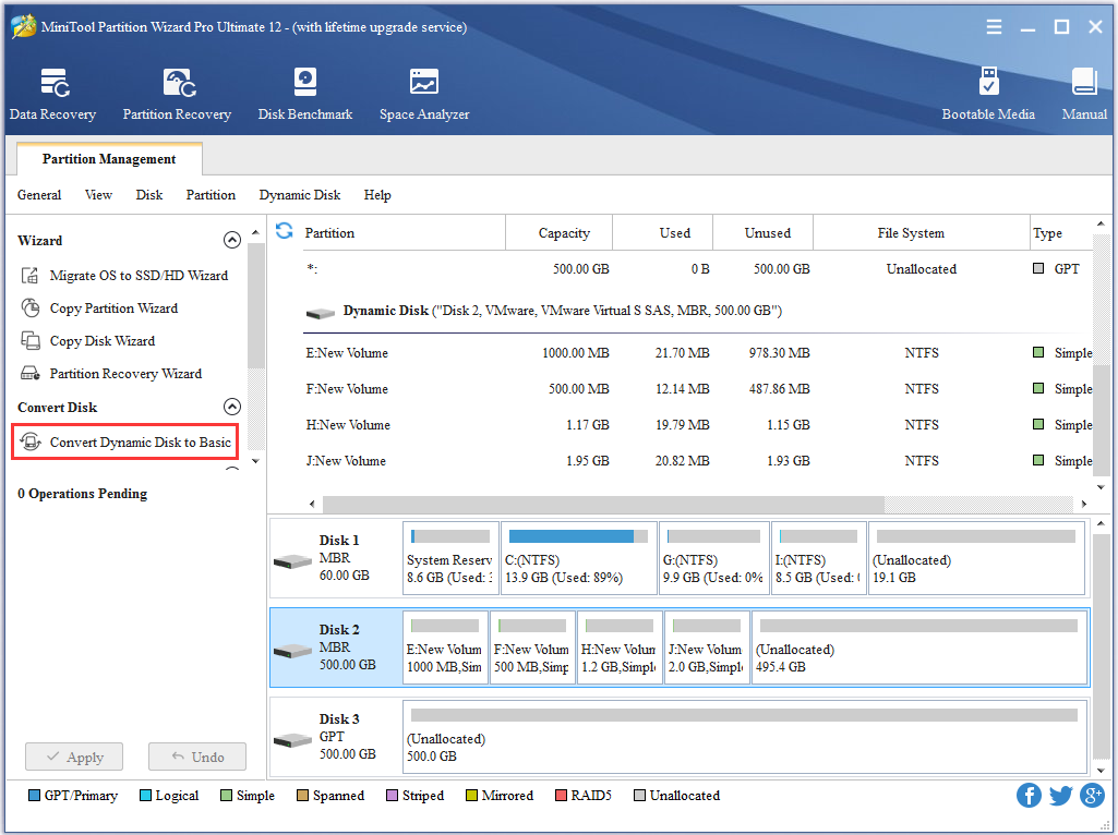 How to Convert Dynamic Disk to Basic Disk | MiniTool Tutorial