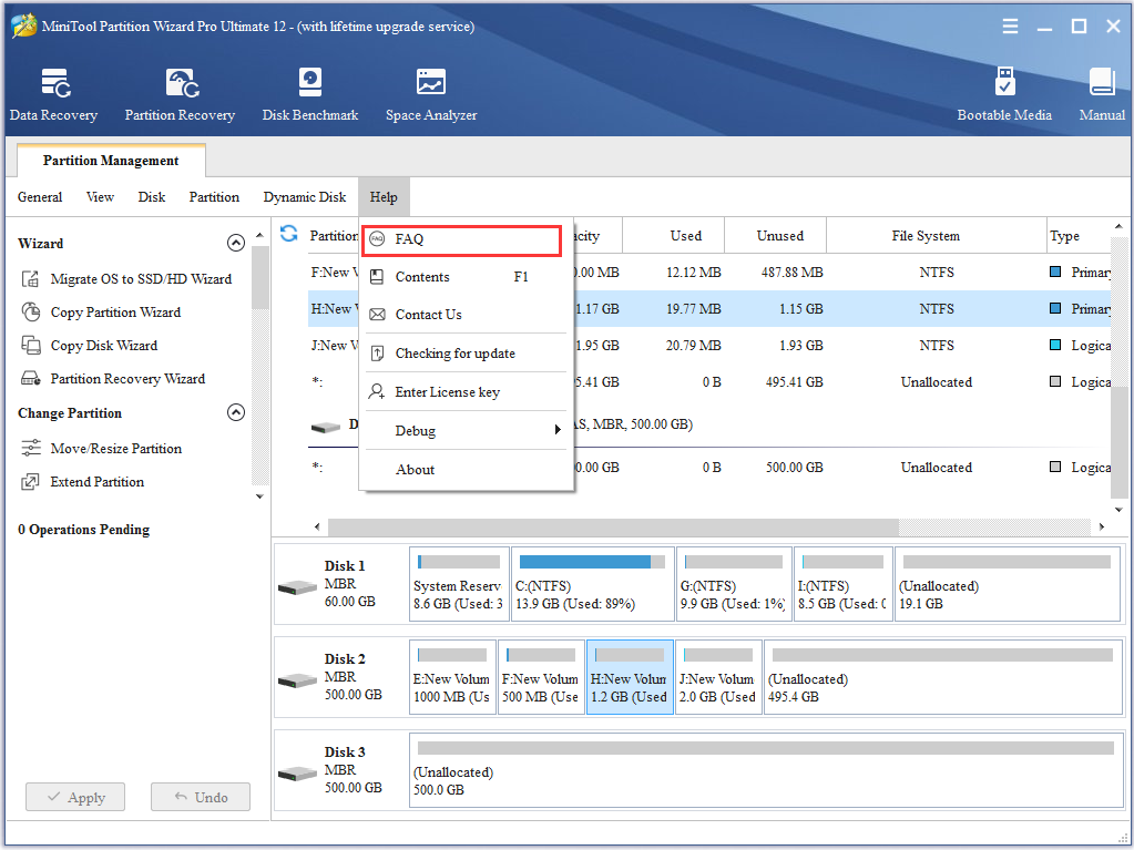 What Is “Help” Item in Tool Bar Used for? | MiniTool Guide