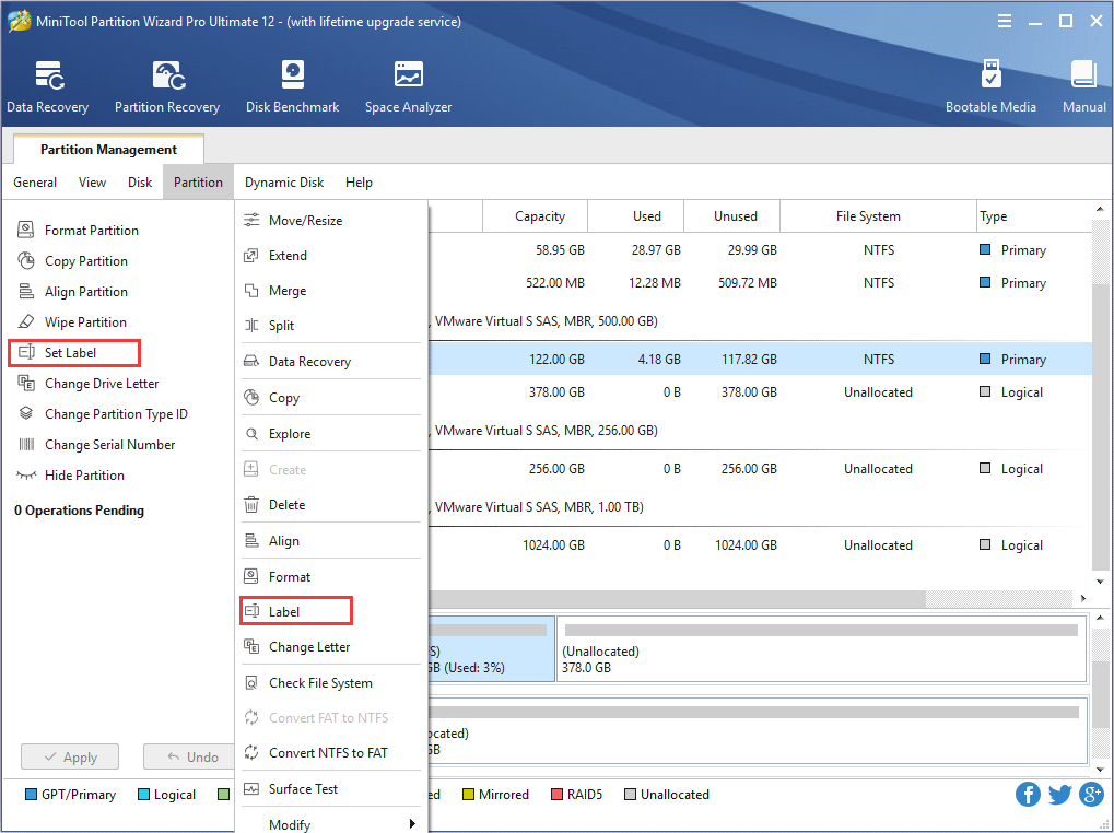 How to Label Partition | MiniTool Partition Wizard Tutorial