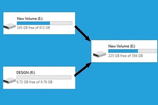 The Best Way to Combine hard drives Windows 10 Free