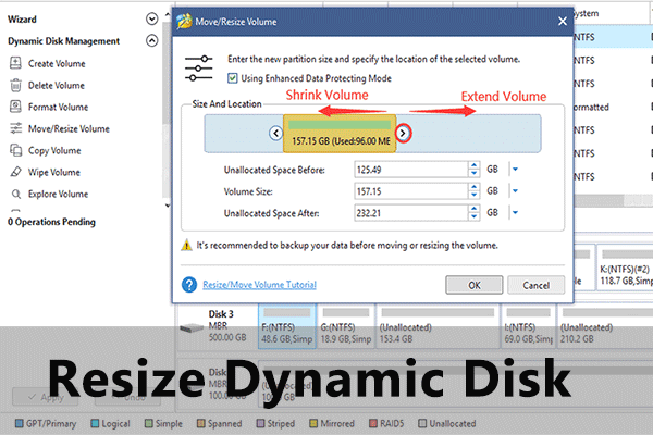 Dynamic Disk Management – How to Resize Dynamic Disk