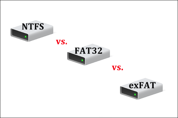 NTFS vs. FAT32 vs. exFAT – Differences and How to Format