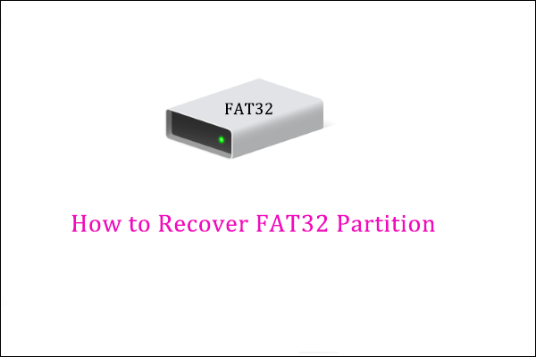 Recover FAT32 Partition Using Pro Partition Recovery Tool