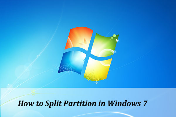 LOOK! The Simplest Way to Split Partition Win 7 (with Pictures)