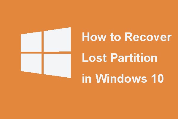 Full Guide: Recover Lost & Logically Damaged Partition in Windows