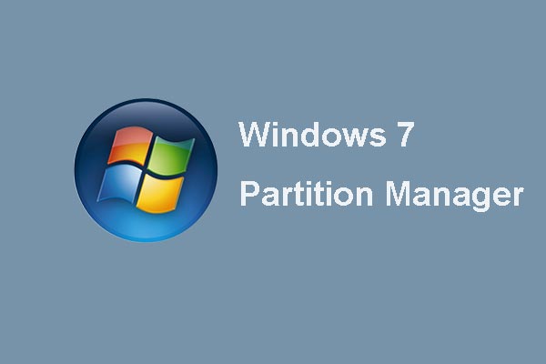 Partition Windows 7 32/64-Bit by MiniTool Partition Wizard
