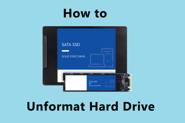 How Do I Unformat Hard Drive Successfully in Windows 10