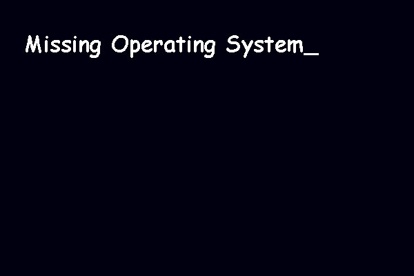 Here Are 5 Perfect Solutions to Missing Operating System