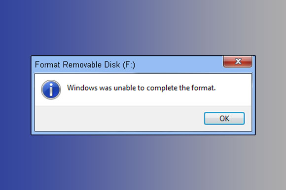 How to Fix "Windows Was Unable to Complete the Format" Error