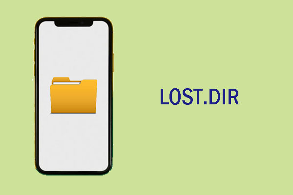 What Is LOST.DIR and How to Recover LOST.DIR Files Easily?