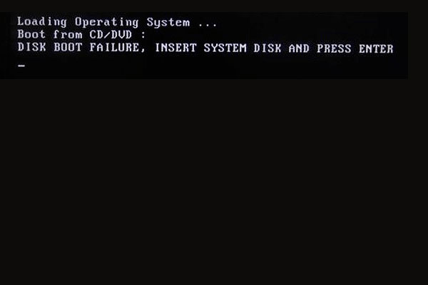Solutions to Disk Boot Failure Insert System Disk and Press Enter