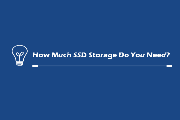 How Much SSD Storage Do I Need? Answer Here!