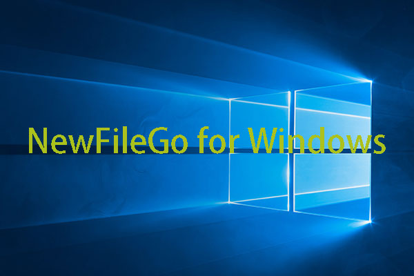 NewFileGo for Windows: Watch for New Files Automatically