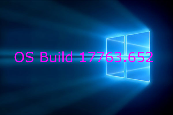 Windows 10 Latest Update Bumps 1809 to 17763.652 – KB4505658