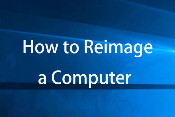 Focus on Disk Backup and How to Quickly Reimage Computer