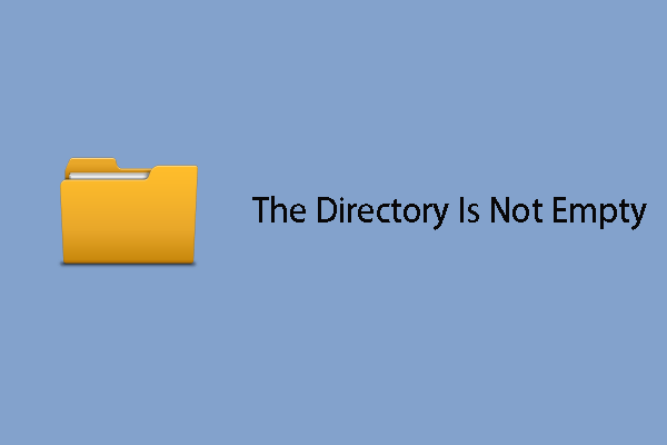 Quickly Fix- Error 0x80070091: The Directory Is Not Empty