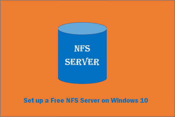 How to Set up a Free NFS Server on Windows 10 from UNIX System