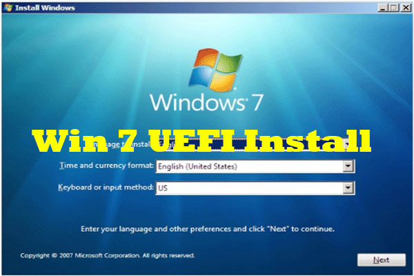 2 Ways to Install Windows 7 in UEFI Mode Easily