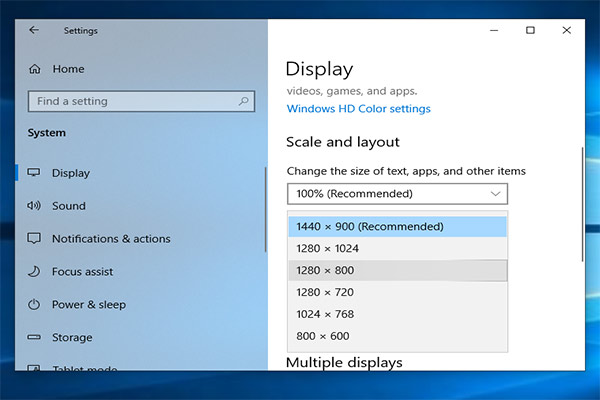 How to Check and Change Screen Resolution Settings in Windows 10