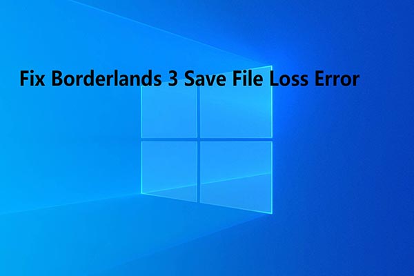 It’s High Time to Fix Borderlands 3 Save File Loss
