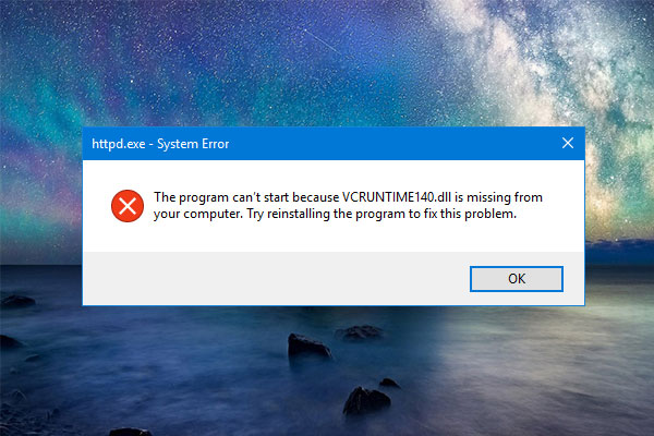 [Solved] VCRUNTIME140.dll is missing – What Should I Do?