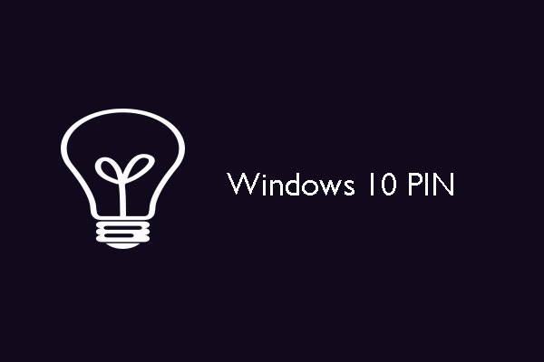 Windows 10 Users Can Log in Their Computers with PIN