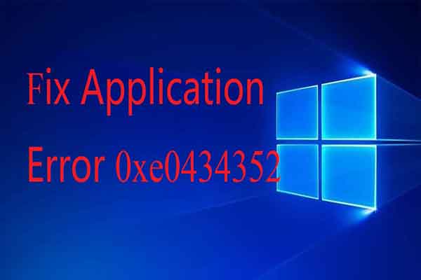 Fix: The Exception Unknown Software Exception 0xe0434352