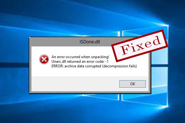 Fixed: Isdone.dll Error When Installing Games in Windows 10